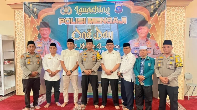 Polres Pasbar Luncurkan Program One Day One Khatam