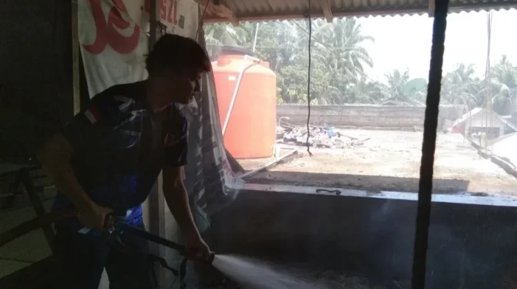 Kebakaran Hanguskan Sebagian Rumah Milik Warga di Jorong Air Balam Pasaman Barat