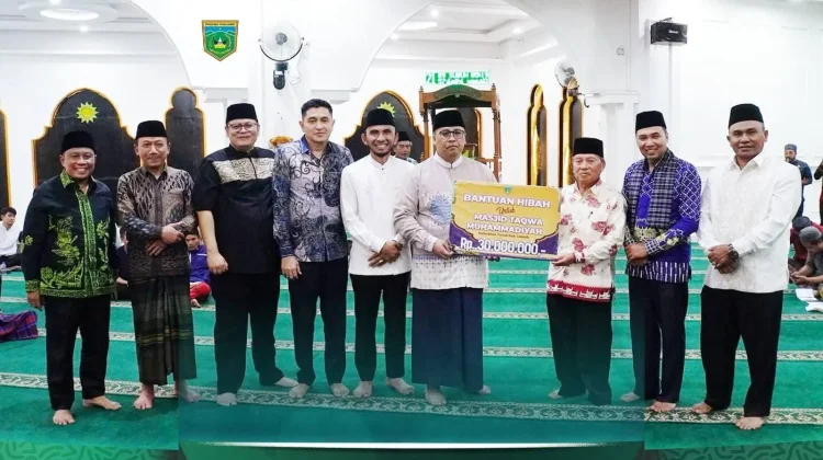 TSR Pemko Kunjungi Masjid Taqwa Muhammadiyah Padang Panjang