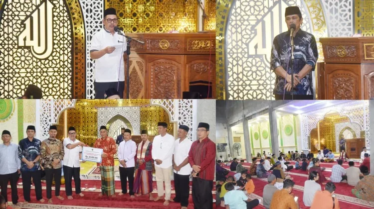 TSR Pemprov Kunjungi Masjid Raya Kampung Baru Pariaman