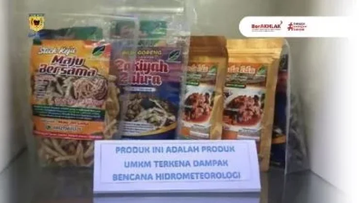 Pemkab Tanah Datar Bangkitkan UMKM Pascabencana