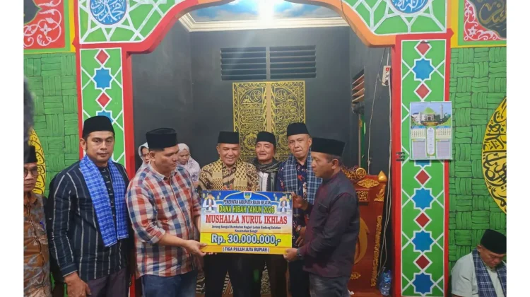 Kajari Solok Selatan Pimpin Tim Safari Ramadan Kunjungi Jorong Sungai Rambutan