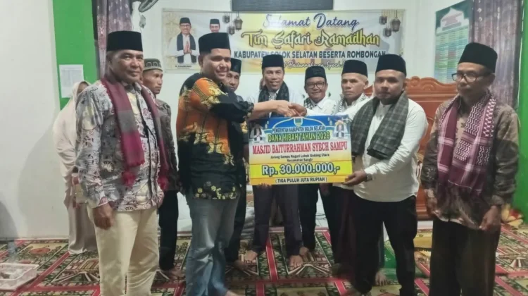Safari Ramadan, Kajari Solsel Sampaikan Peran Kejaksaan kepada Masyarakat