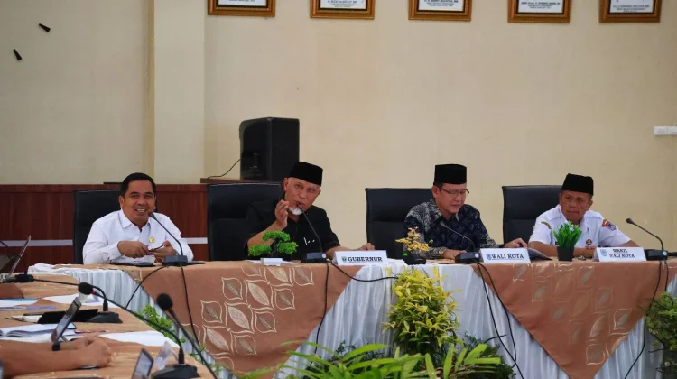 Rakor Pemko Payakumbuh Bersama Pemprov Soroti Bencana dan Air Bersih