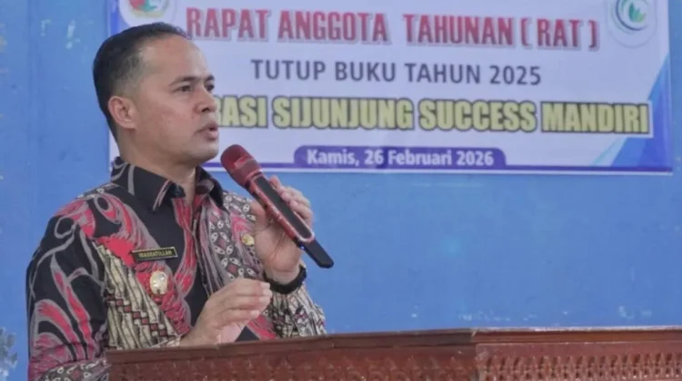 Gelar RAT Koperasi Sijunjung Sukses Mandiri, Bupati Dorong Peningkatan