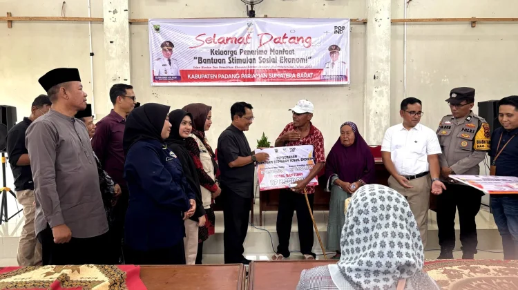 Pemkab Padang Pariaman Salurkan Bantuan BSSE 2026