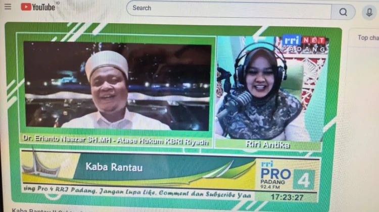 Kaba Rantau Pro4 RRI Padang menyapa Perantau