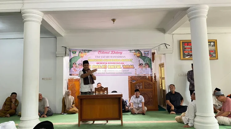 Pimpin Tim Safari Ramadan ke Pasaman Barat, Wagub Vasko Serahkan Bantuan Hibah