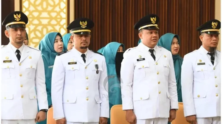 Bupati Sijunjung Benny Dwifa Lantik Empat Camat Baru