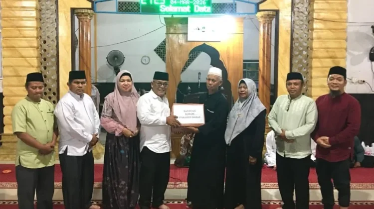 Safari Ramadan Pasbar Jangkau Sembilan Masjid Tujuh Kecamatan