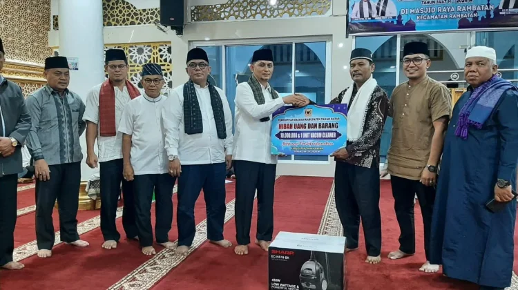 Sekda Abdurrahman Hadi Pimpin Tim Safari Ramadan ke Rambatan