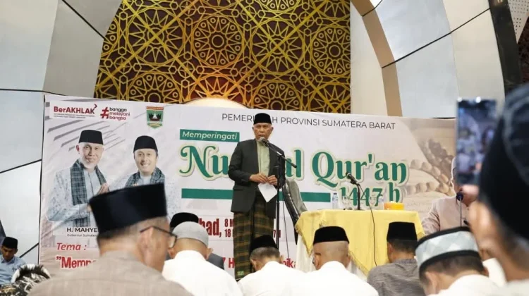 Gubernur Mahyeldi Ajak Masyarakat Membumikan Nilai Al-Qur’an