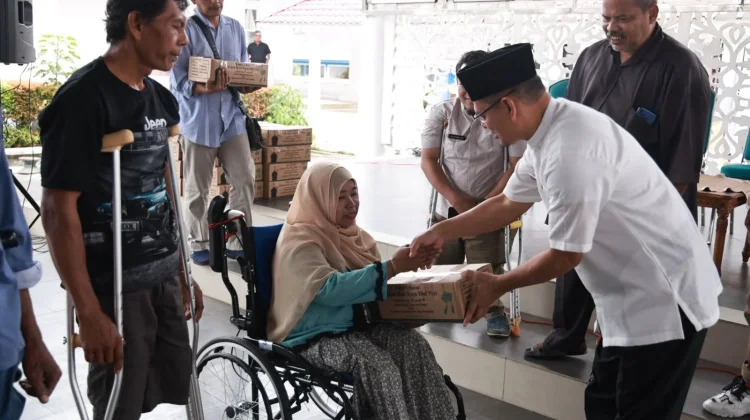 OKP Garuda KPP-RI Tanah Datar Serahkan Bantuan untuk Penyandang Disabilitas