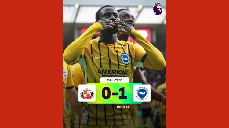 Minteh Bawa Brighton Tundukkan Sunderland
