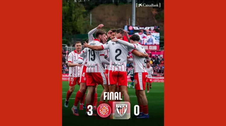 Rincon Ciptakan Gol Cepat, Girona Hajar Bilbao