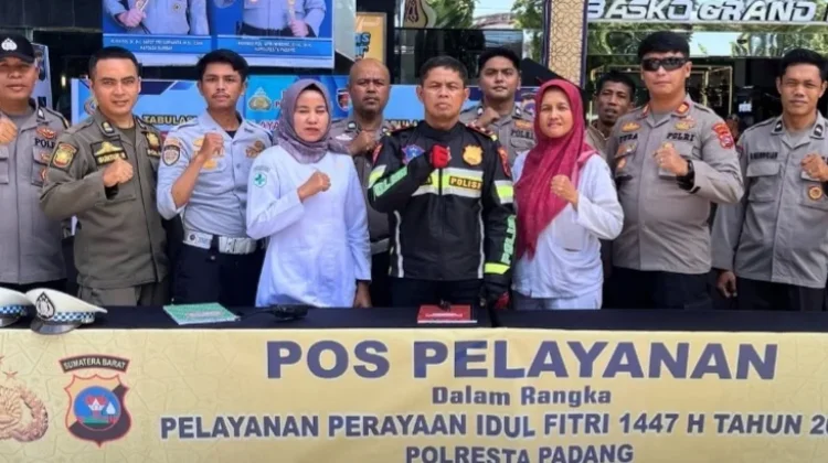 Polresta Padang Tinjau Kesiapan Pospam & Posyan Operasi Ketupat Singgalang 2026