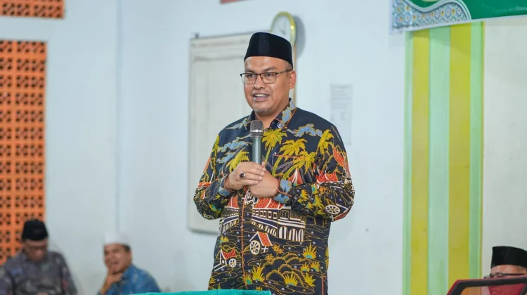 Sekda Sumbar Ingatkan Bahaya Narkoba saat Safari Ramadan di Pessel