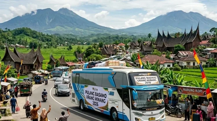 Esensi Pulang Basamo Orang Minang dengan Armada Otobus