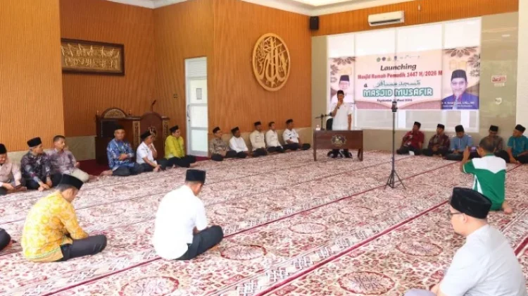 Pemko Payakumbuh Resmikan Masjid Ramah Pemudik di Kubu Gadang
