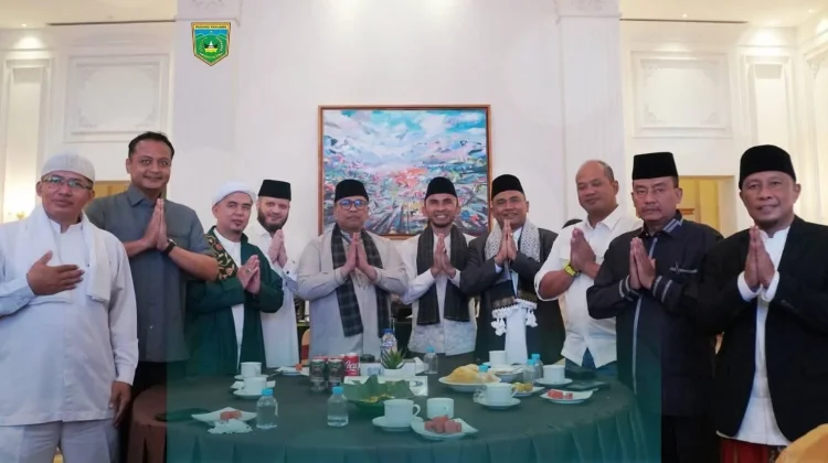 Wako Hendri Terima Silaturahmi Forkopimda dan Masyarakat