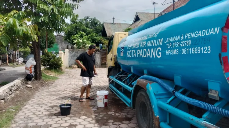 Libur Lebaran, Jadwal Distribusi Air Bersih Perumda Air Minum Padang Tetap Jalan