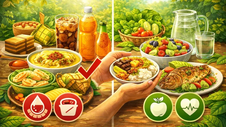 Tips Sehat Menikmati Hidangan Lebaran tanpa Khawatir Kesehatan