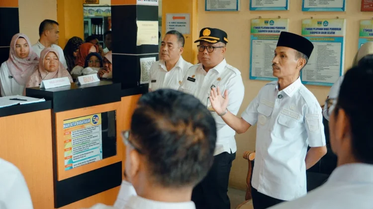 Wabup Yulian Efi Sidak OPD Pasca Lebaran, Disiplin ASN Jadi Sorotan