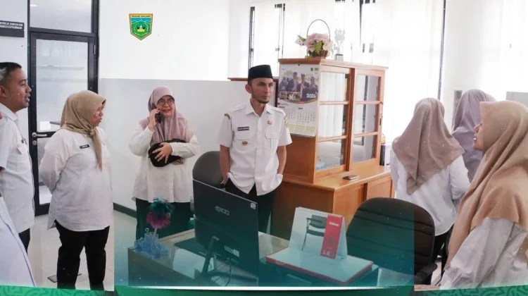 Wawako Allex  Saputra Sidak OPD usai Lebaran