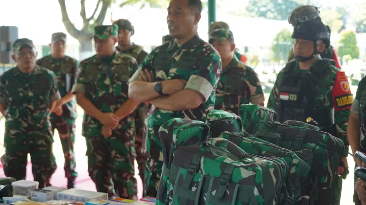 Cek Kesiapan Tempur Yonif 133/YS jelang Tugas Pengamanan PT Freeport Indonesia