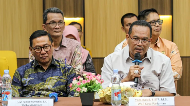 Pemko Pariaman Serahkan LKPD 2025 ke BPK Sumbar