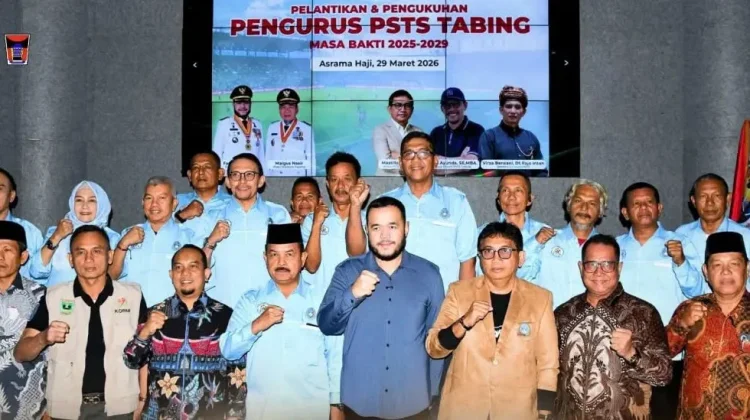 Pengurus Baru PSTS Tabing Dikukuhkan, Desri Ayunda Jadi Ketua