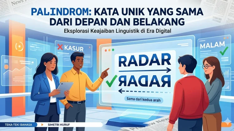 Keajaiban Kata Palindrom yang Memukau Dunia Literasi