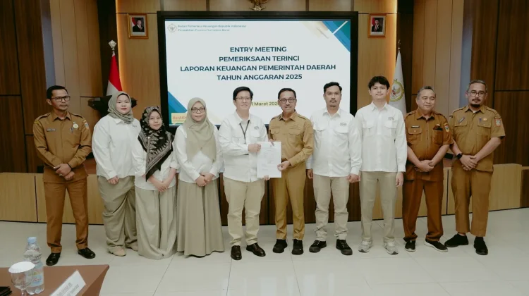Pemkab Solsel Serahkan LKPD 2025, Targetkan Opini WTP Berturut