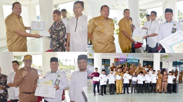 Yota Balad Serahkan Hadiah Lomba Festival Takbir Idul Fitri 1447 Hijriah