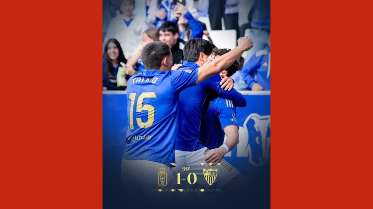 Oviedo Tumbangkan Sevilla lewat Gol Viñas