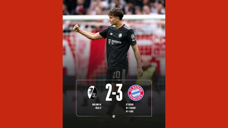 Comeback Bayern Tumbangkan Freiburg
