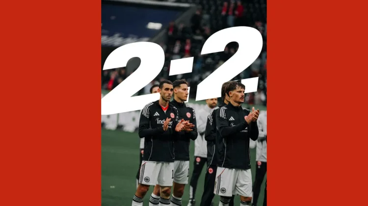 Drama Empat Gol Frankfurt VS Koln