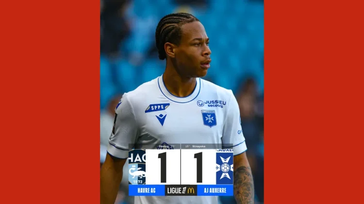 Duel Sengit Le Havre Imbangi Auxerre