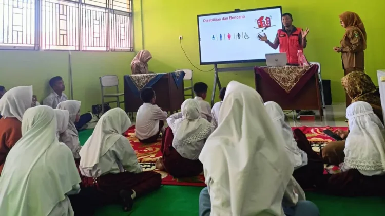BPBD Payakumbuh Tingkatkan Kesiapsiagaan Bencana Siswa Disabilitas