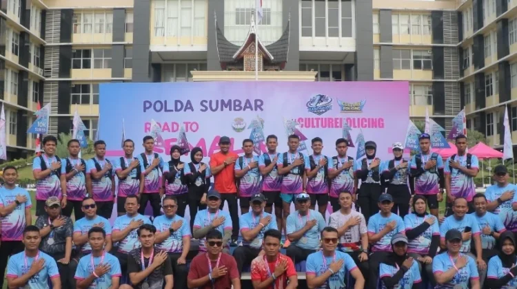 Polda Sumbar Gelar Road to Kemala Run 2026