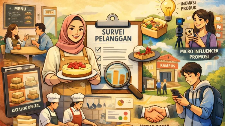 Inovasi dari Kebutuhan Konsumen Menjadi Kunci Bertahan UMKM Kuliner