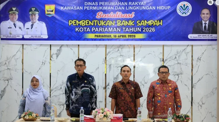 Pemko Pariaman Gelar Sosialisasi Bank Sampah