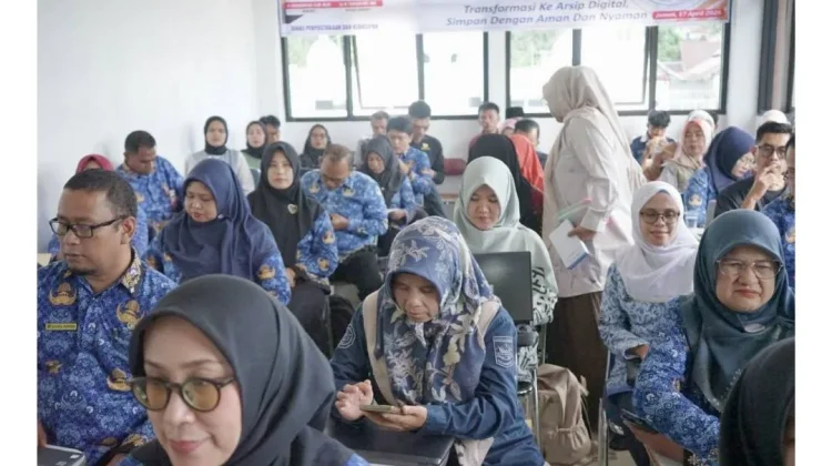 OPD Solok Selatan Tingkatan Kualitas Pengelolaan Arsip Digital