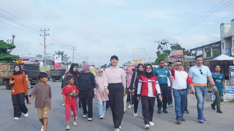 Gelaran Perdana Dharmasraya Car Free Day Disambut Antusias