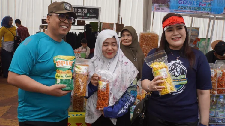 Gowes Fun Adventure jadi Ruang Promosi bagi Pelaku UMKM Padang Panjang