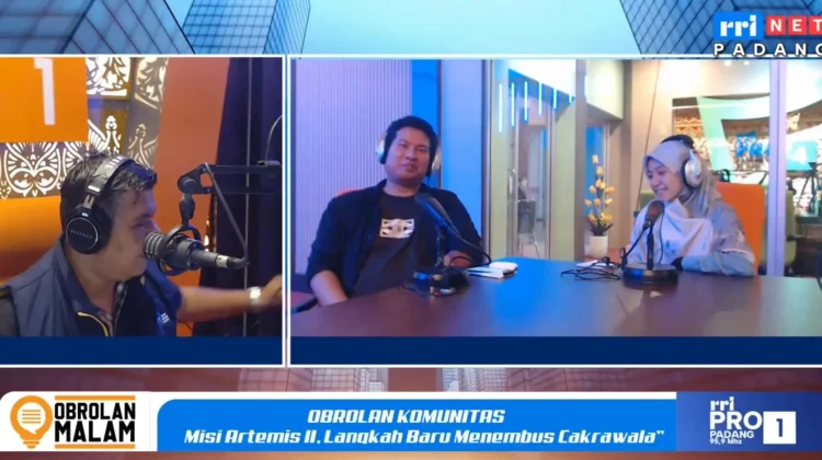 Misi Artemis II dari Pespektif Anak Muda Komunitas Astronomi Sumbar