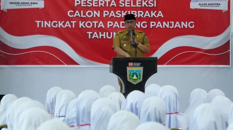 Ratusan Pelajar Ikuti Seleksi Paskibraka, Wako Hendri Arnis: Tak Ada Titipan