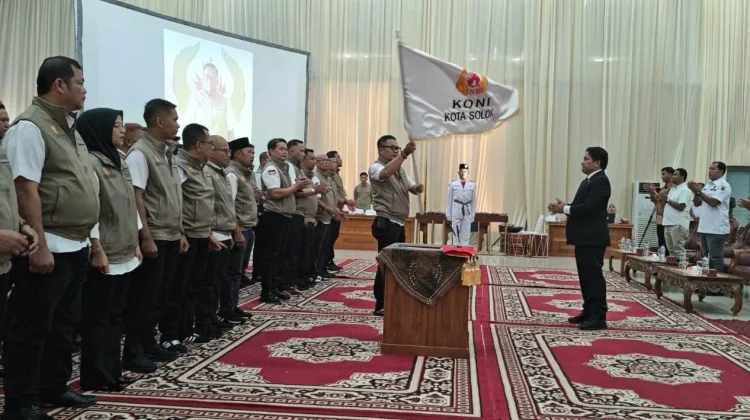 KONI Kota Solok Resmi Dilantik, Target Tiga Besar Porprov 2026