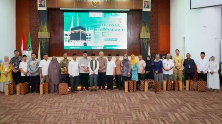 Unand Lepas 39 Calon Jemaah Haji, Harapkan Ibadah Lancar Penuh Makna