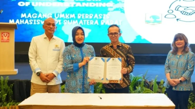 Unand dan Apindo Sumbar Perkuat Kolaborasi Bangun Ekonomi
